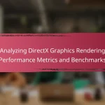 Analyzing DirectX Graphics Rendering Performance Metrics and Benchmarks