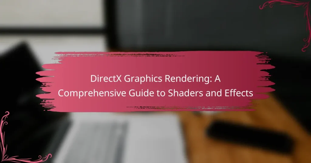 DirectX Graphics Rendering: A Comprehensive Guide to Shaders and Effects