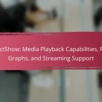 DirectShow: Media Playback Capabilities, Filter Graphs, and Streaming Support