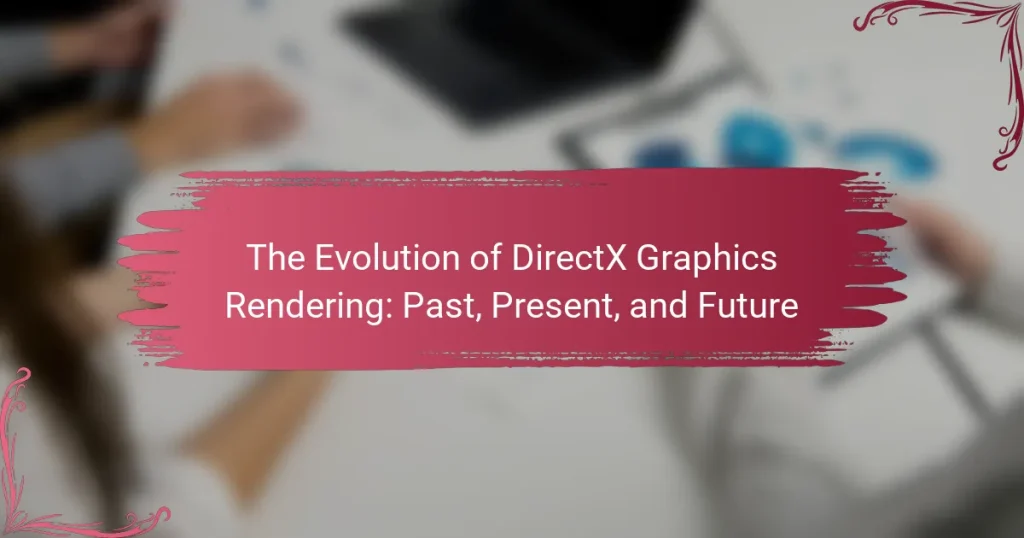 The Evolution of DirectX Graphics Rendering: Past, Present, and Future